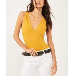 Free People Keep It Sleek Duo Robin Bodysuit Size S